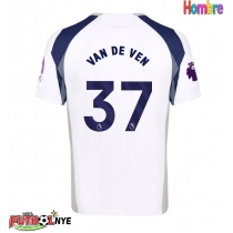 Camiseta Tottenham Hotspur Micky van de Ven #37 Primera Equipación 2025-26 manga corta
